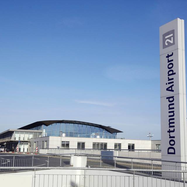 Der Dortmunder Flughafen-Terminal