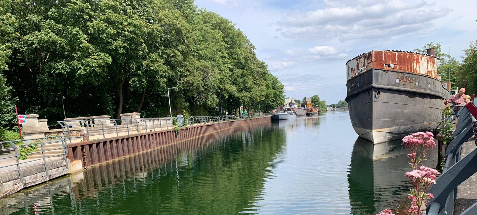 Das Schiffshebewerk in Waltrop