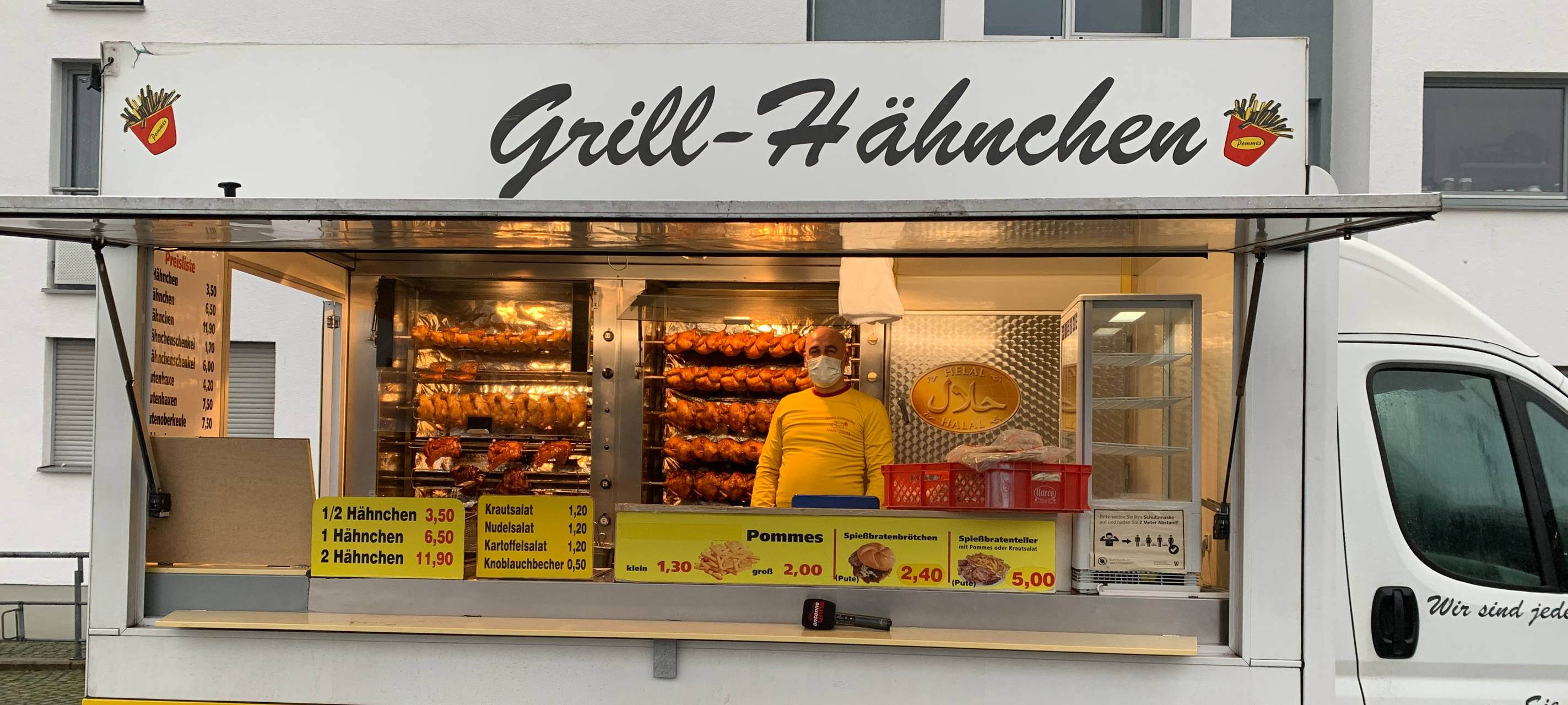 Bergkamen: Der Wochenmarkt zu Corona-Zeiten