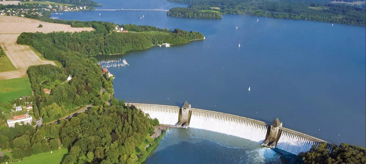 Talsperren so voll wie noch nie an einem 9. Juli