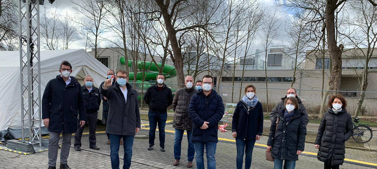 Testzentrum in Werne