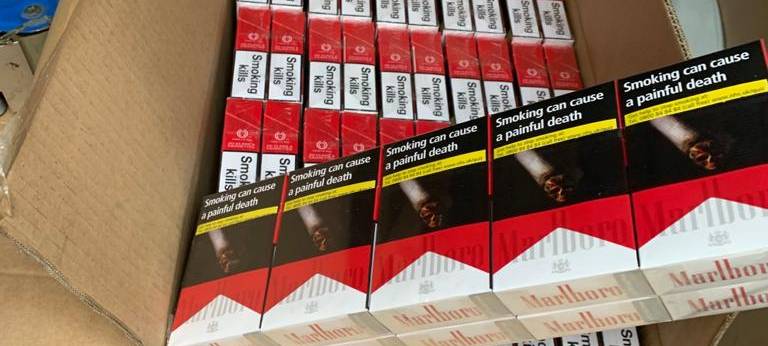 Illegale, unversteuerte, unverzollte und mutmasslich gefälschte Zigaretten