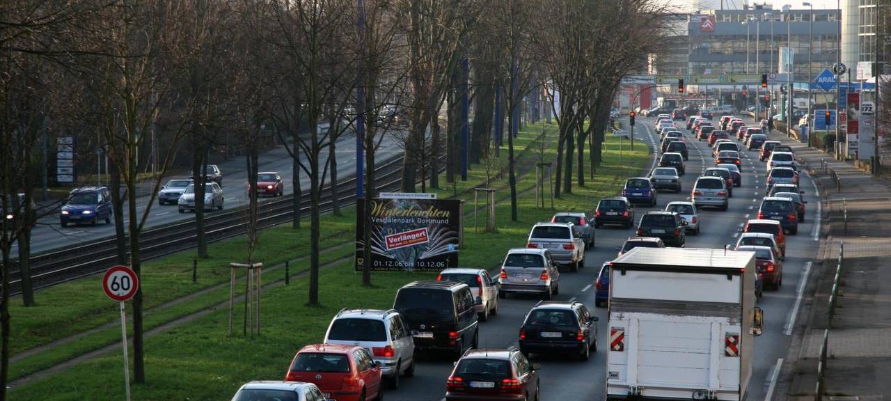 B1 in Dortmund komplett gesperrt