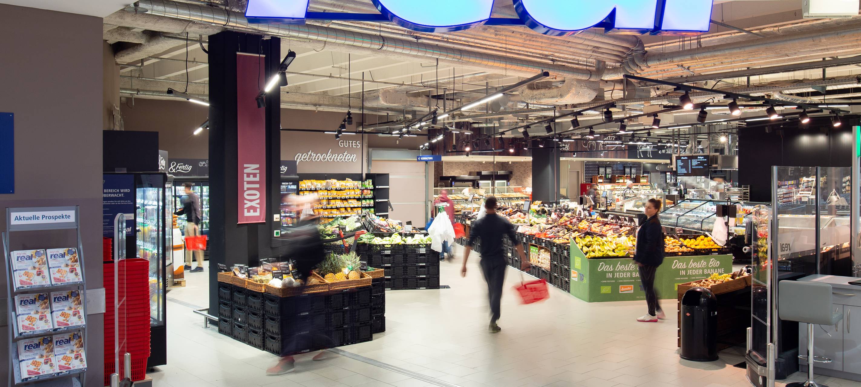 Real will weitere Märkte schließen