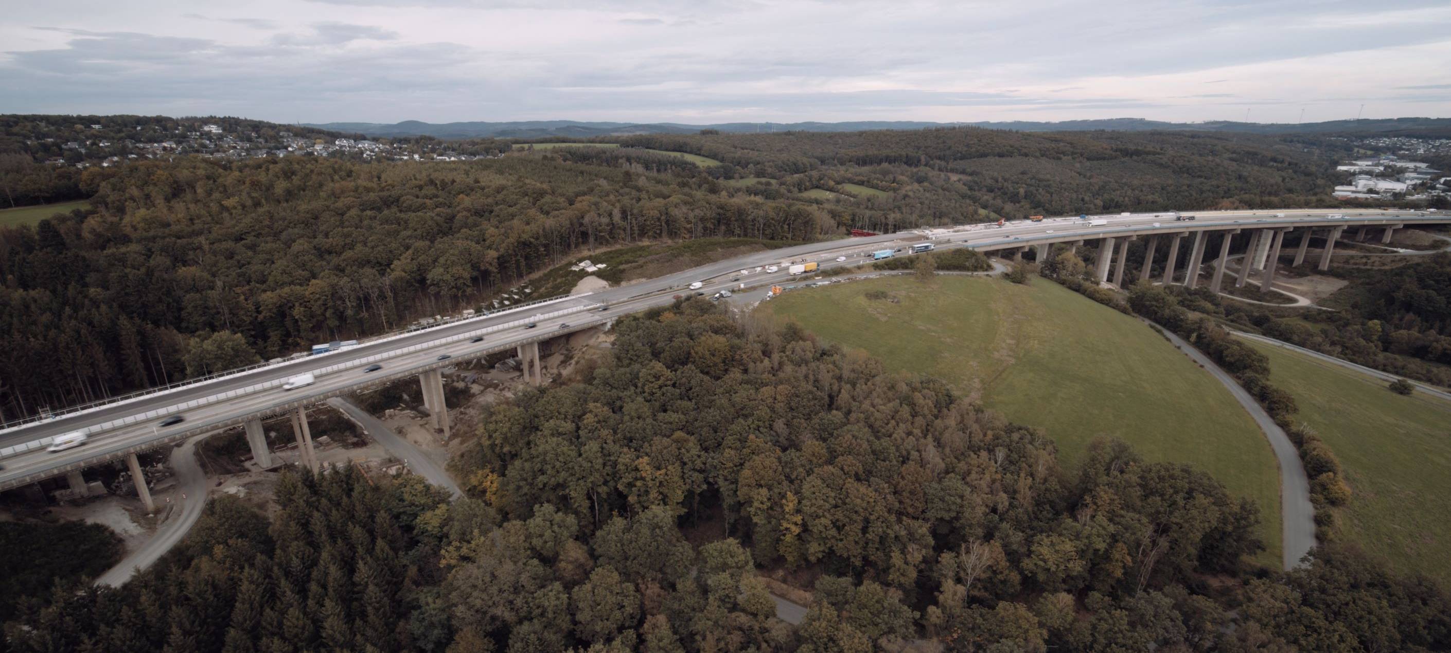A45-Brücken werden geprüft