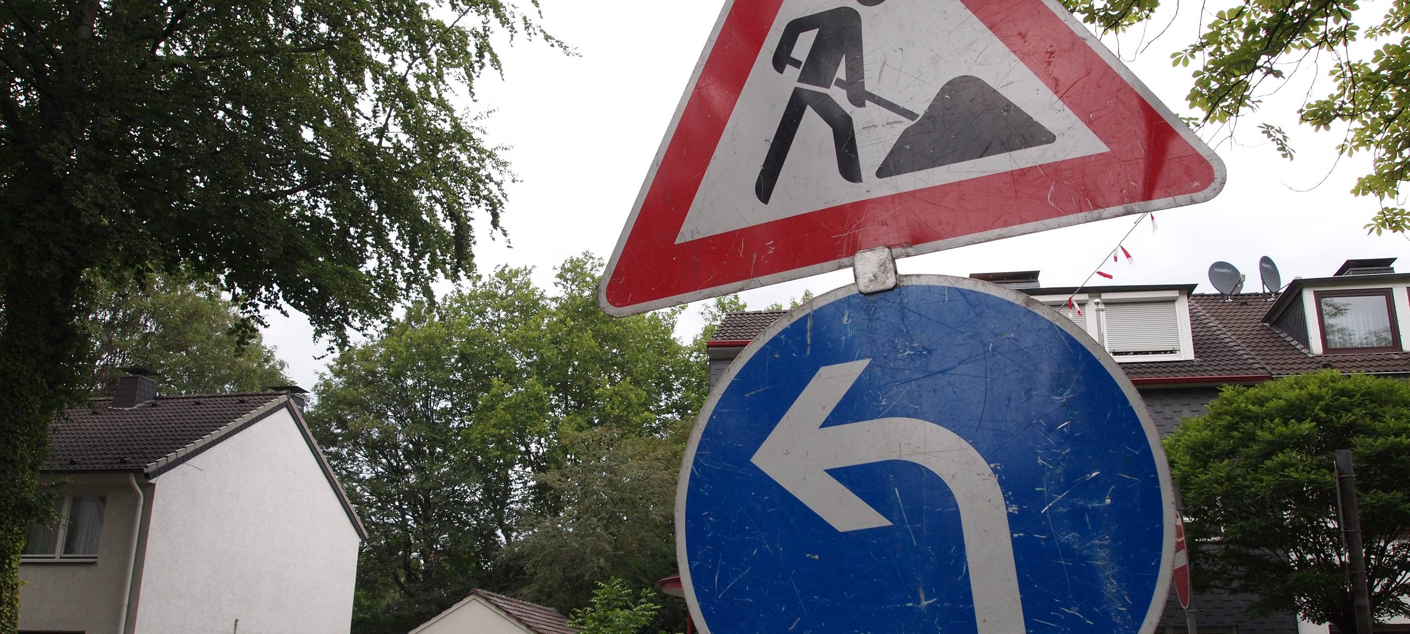 Bauarbeiten in Holzwickede