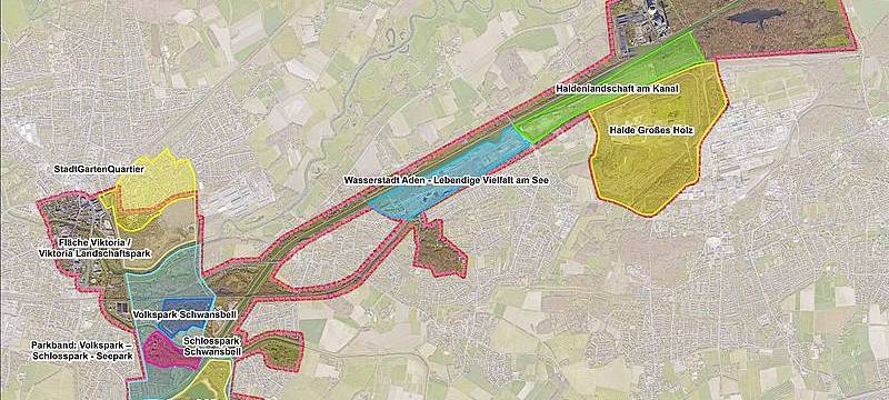 Zechengelände in Lünen wird Landschaftspark