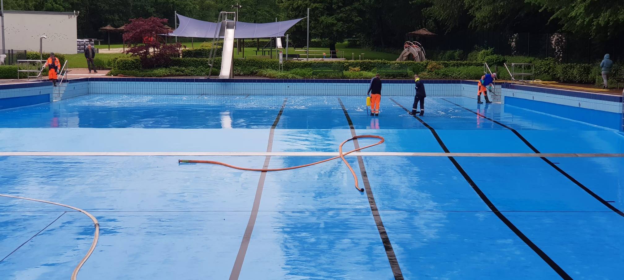 Unwetter: Löhnbad in Fröndenberg könnte bald öffnen