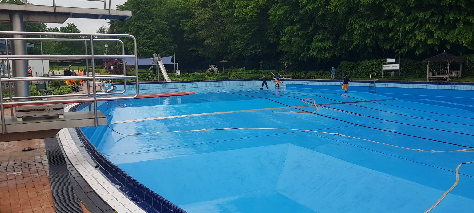 Unwetter: Löhnbad in Fröndenberg könnte bald öffnen