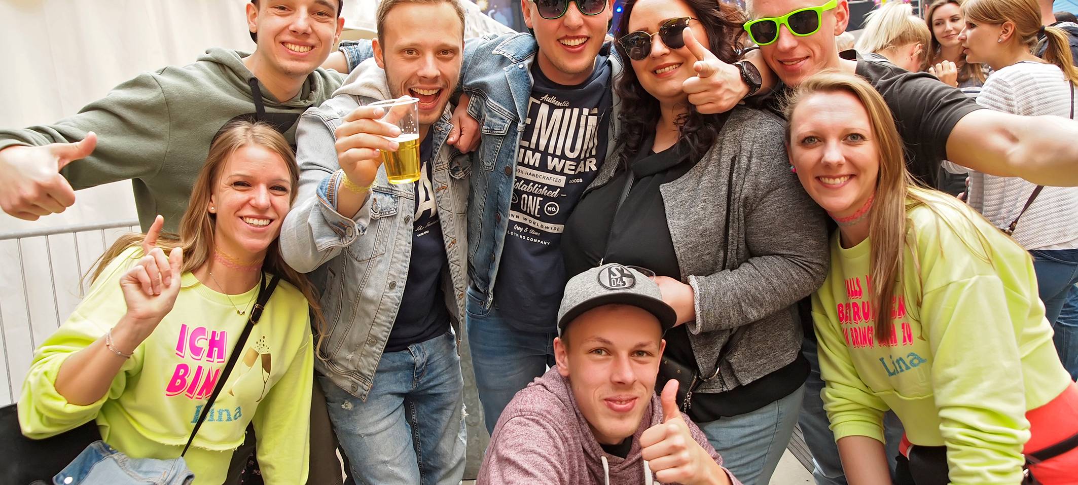 Die 90er live auf Schalke