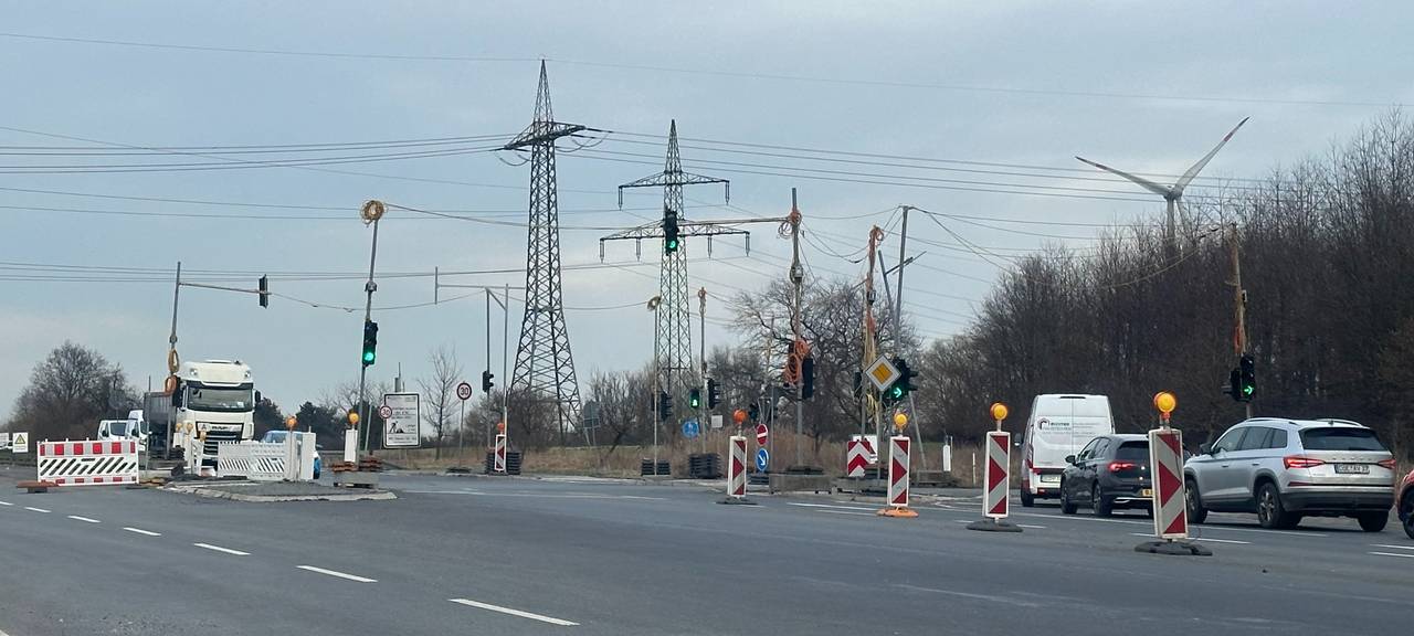 Lünen: Sperrung auf der B54