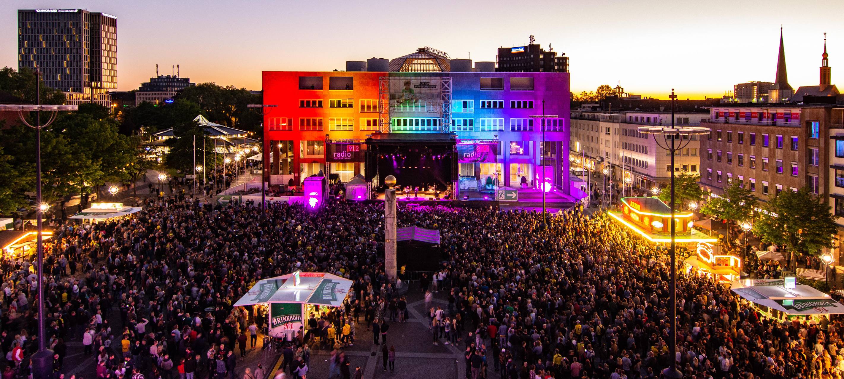 UEFA EURO 2024: Fan Zone auf dem Friedensplatz
