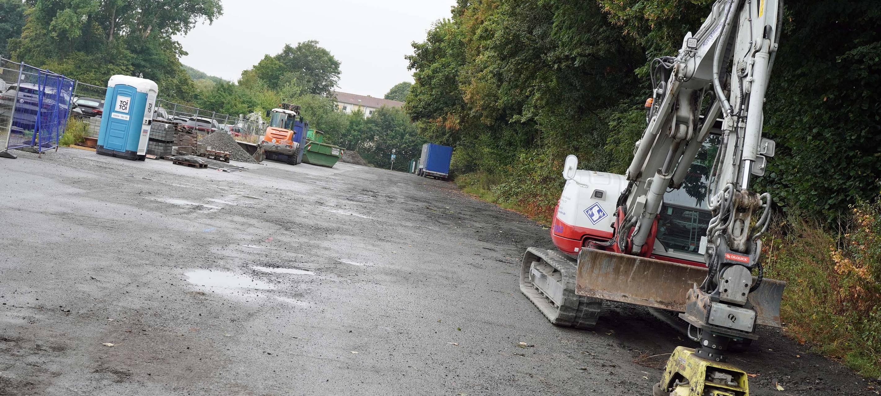 Neues Bildungszentrum am Hertinger Tor: Fortschritte und Bauarbeiten