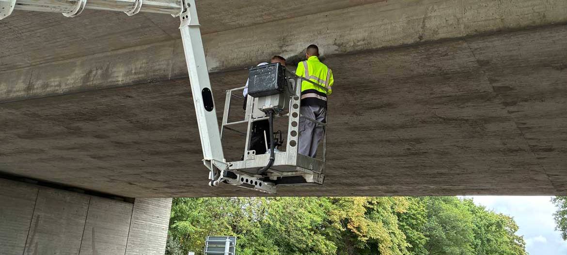 Sperrung in Kamen - Einschränkungen auf und unter der Hochstraße