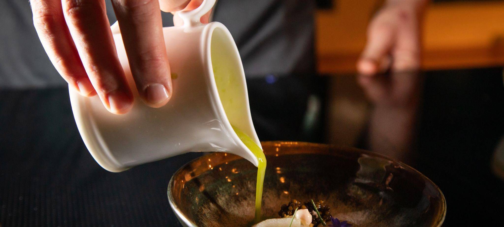 Staudensellerie- Vinaigrette