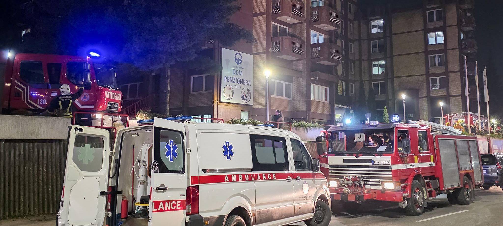 Brand im Pflegeheim in Bosnien