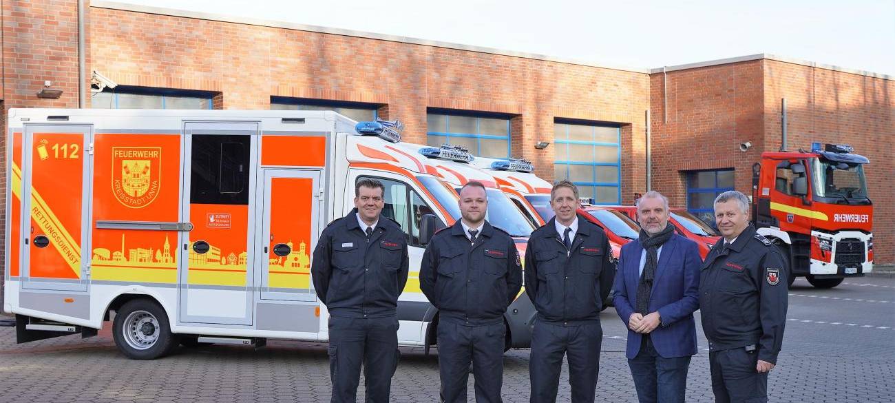 Unna: Neue Fahrzeuge für die Feuerwehr