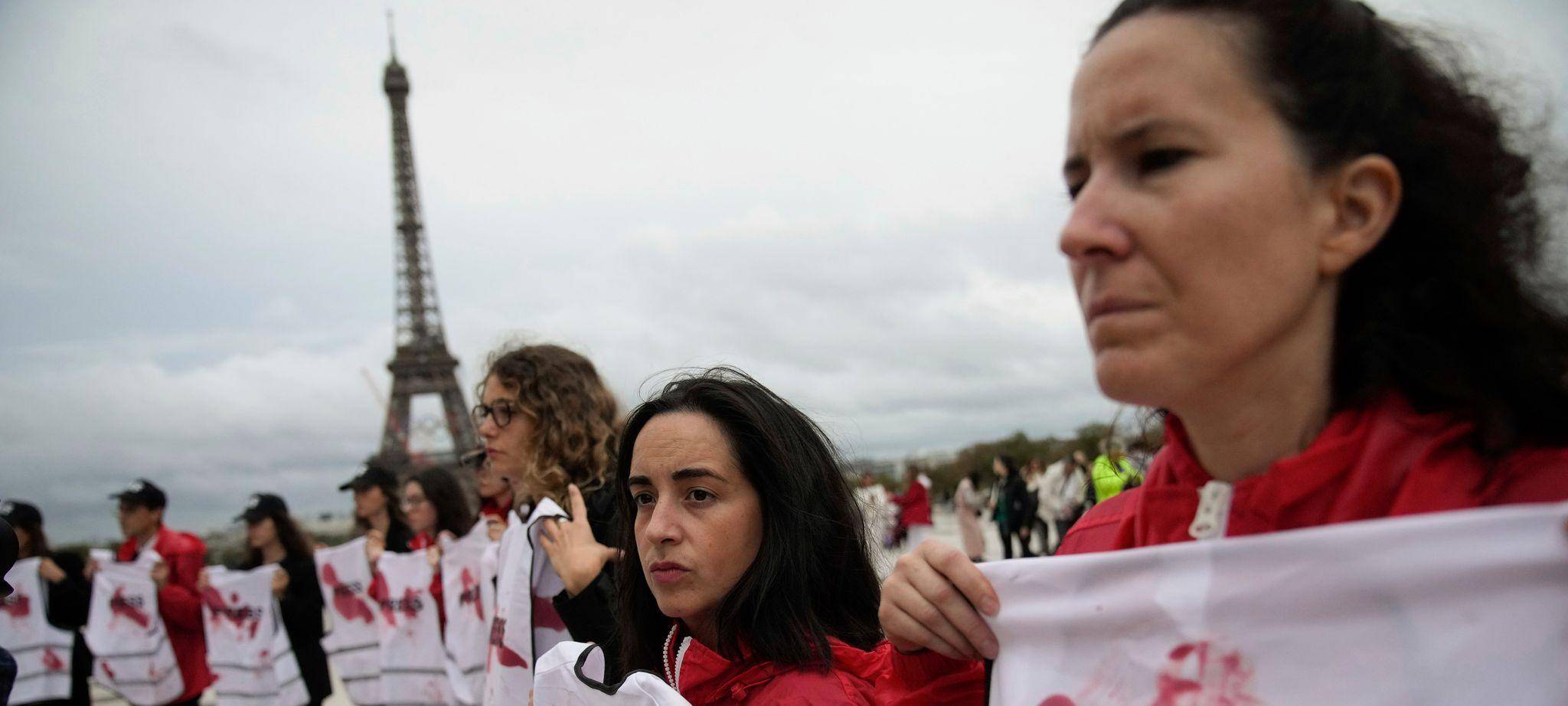 Nahost-Protest in Paris