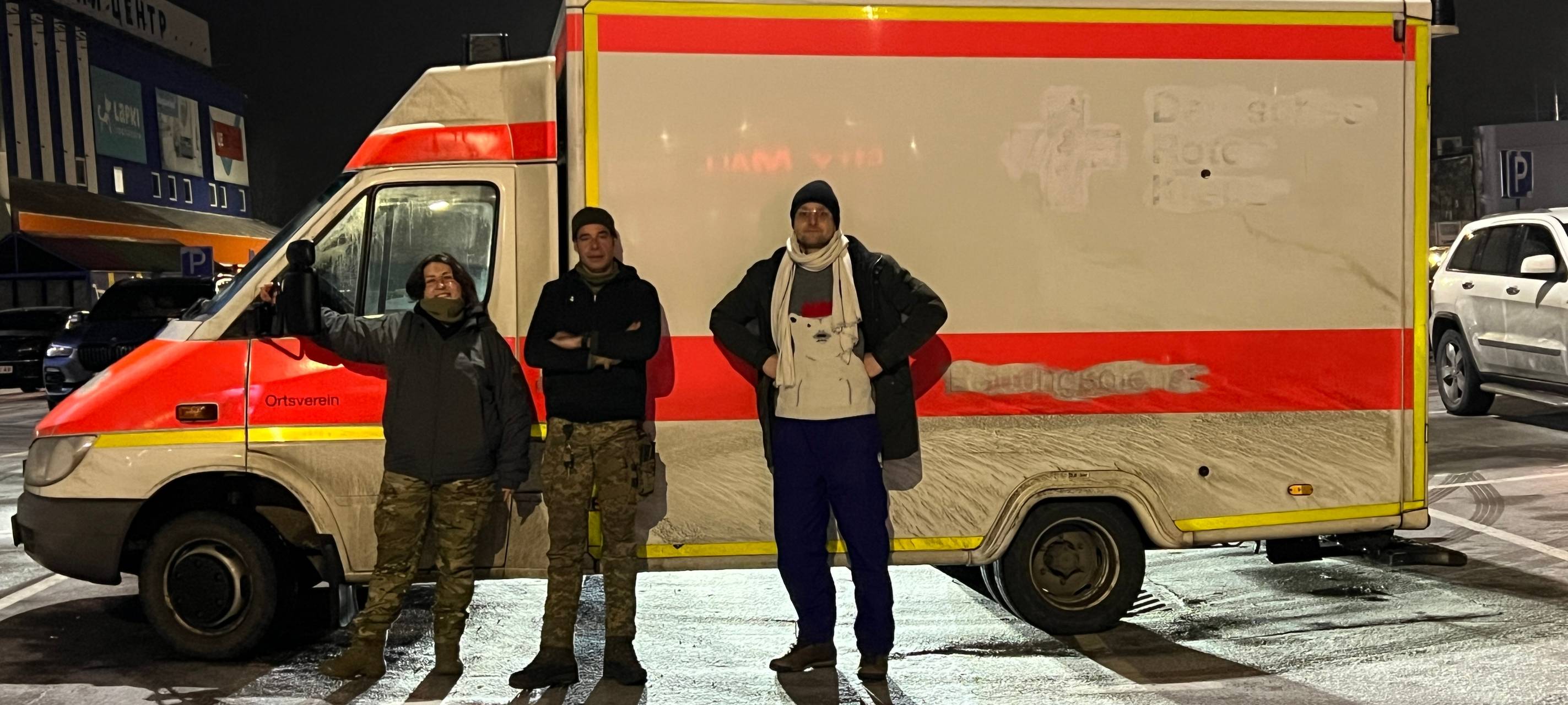 Rettungswagen Schwerte Ukraine Spende