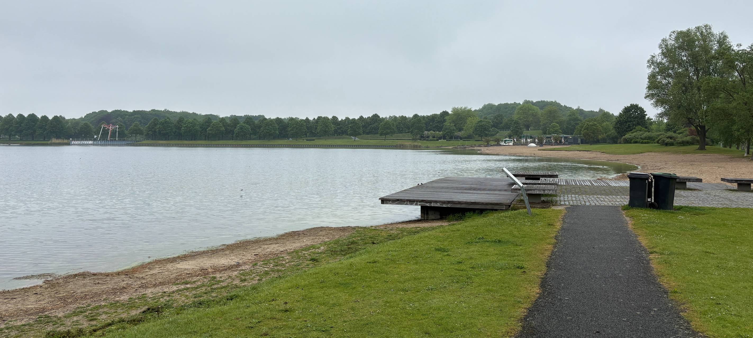 Vorsicht beim Baden im Horstmarer See in Lünen