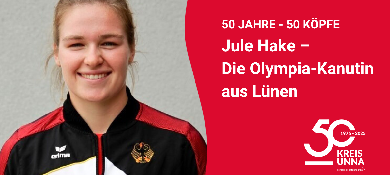 50 Jahre, 50 Köpfe #12: Olympionikin mit Doppelmedaille