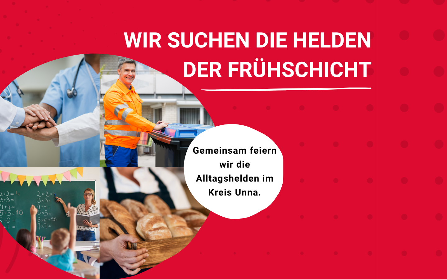 Antenne Unna sucht die Helden der Frühschicht im Kreis Unna.