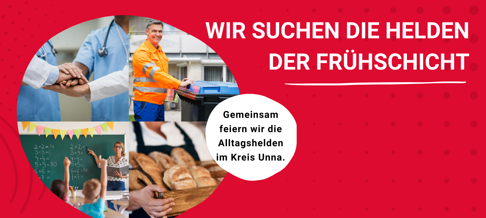 Antenne Unna sucht die Helden der Frühschicht im Kreis Unna.