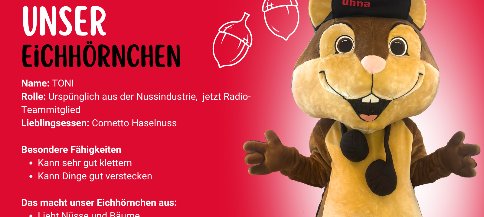 Steckbrief vom Antenne Unna-Maskottchen